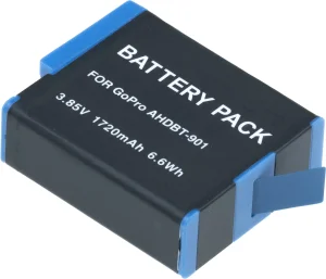 Baterie T6 Power GoPro Hero 9, Hero 10, Hero 11, Hero 12, 1720mAh, 6,6Wh - obrázek 3