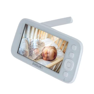 EVOLVEO Baby Monitor N5 - Set videochůvičky s 360° dohledem, obousměrnou komunikací a ukolébavkami, - obrázek 5