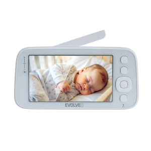 EVOLVEO Baby Monitor N5 - Set videochůvičky s 360° dohledem, obousměrnou komunikací a ukolébavkami, - obrázek 7