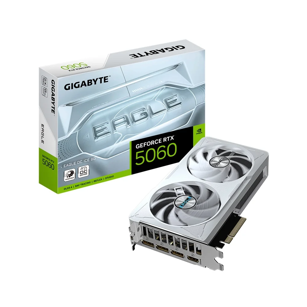 GIGABYTE GeForce RTX 5060 EAGLE ICE 8GB GDDR7