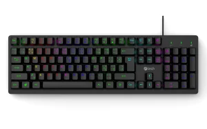 Herní klávesnice C-TECH Riven (GKB-16), RGB, USB