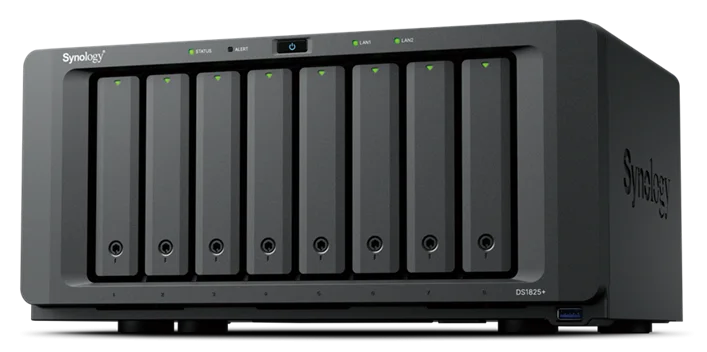 Synology DS1825+ NAS AMD Ryzen 5 8GB RAM