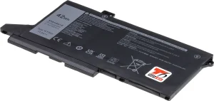 Baterie T6 Power pro Dell Latitude 5420, 5520, Precision 3560, 3680mAh, 42Wh, 3cell, Li-pol