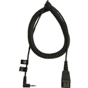 Jabra QD-2,5mm, 0,5-2m, coiled - obrázek 2