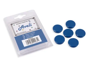 Set magnetů AVELI, modrá barva - obrázek 2
