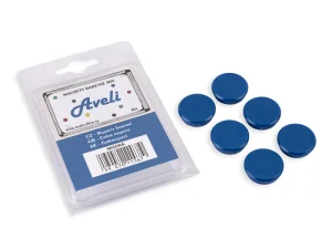 Set magnetů AVELI, modrá barva - obrázek 3