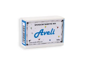 Špendlíky AVELI barevný mix - obrázek 2