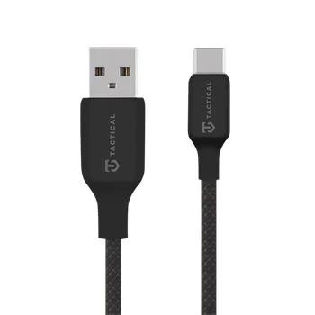 Tactical Stitch Thread Cable USB-A/USB-C 0.3m Black