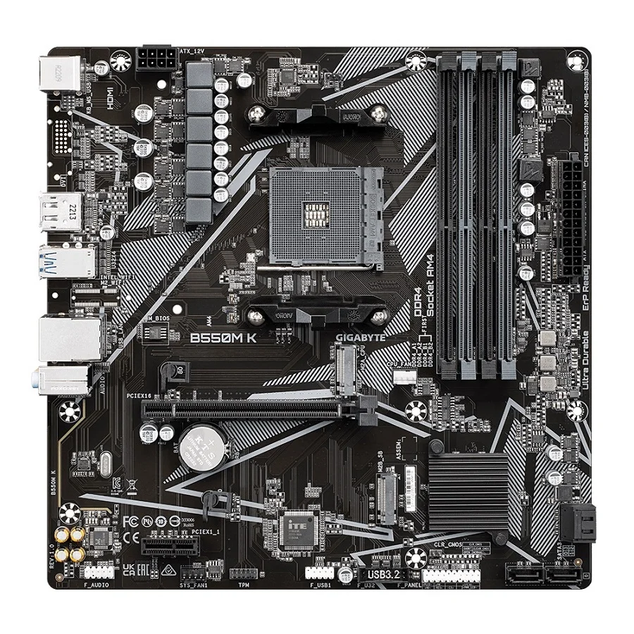 GIGABYTE B550M K AM4 mATX deska