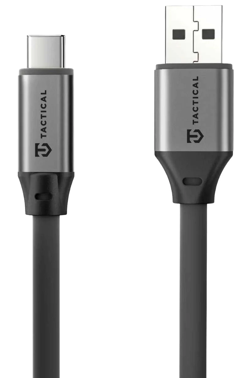 Tactical Fat Man 2.0 Cable USB-A/USB-C 1m Grey