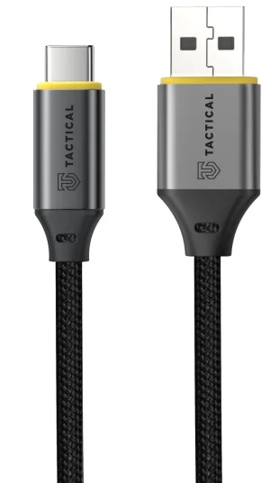 Tactical Fast Rope Aramid 2.0 Cable USB-A/USB-C 1m