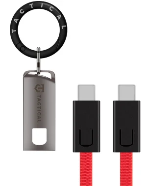 Tactical OODA Loop Cable USB-C/USB-C Red - obrázek 2