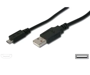 PremiumCord Kabel micro USB, A-B 1m - obrázek 2