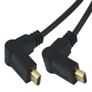PremiumCord Kabel HDMI A - HDMI A M/M 15m, rotační - obrázek 2