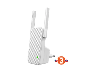 Tenda A9 - WiFi N Range Extender, opakovač 300 Mb/s, WPS, 2x 3 dBi anténa