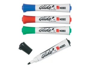 Popisovač NOBO GLIDE, barevný mix - obrázek 2