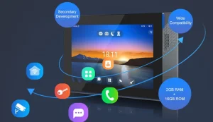 Fanvil i57A SIP Android vnitřní dotyková stanice, 10.1" displ., 2SIP, WiFi, BT, 3rd app - obrázek 2