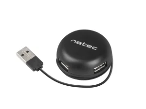 Natec BUMBLEBEE rozbočovač 3x USB 2.0 HUB černý - obrázek 2