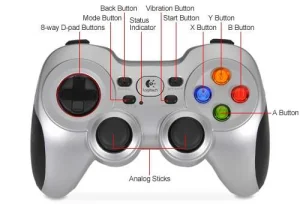 Logitech Wireless Gamepad F710, USB _ - obrázek 2