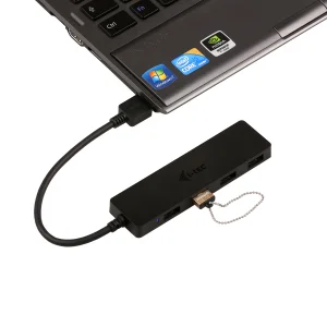 i-tec USB 3.0 SLIM HUB 4 Port passive - Black - obrázek 3