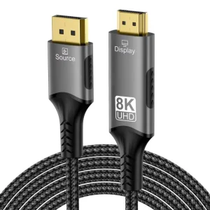 PremiumCord DP 1.4 na HDMI 2.1 kabel, 2m - obrázek 3