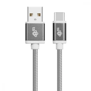 TB Cable USB - USB C 1.5 m gray tape - obrázek 2