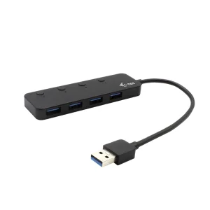 i-tec USB 3.0 Metal HUB 4 Port s vypínači na jednotlivých portech - obrázek 2
