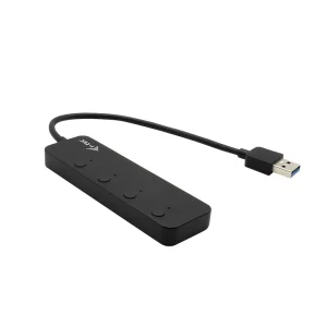 i-tec USB 3.0 Metal HUB 4 Port s vypínači na jednotlivých portech - obrázek 3