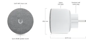 Ubiquiti UP-Chime - UniFi Protect Smart Chime - obrázek 2