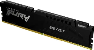 Kingston FURY Beast/DDR5/64GB/5600MHz/CL40/4x16GB/Black - obrázek 3