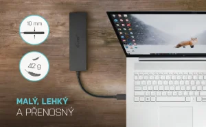 i-tec USB-C Metal HUB 2x USB 3.0 + 2x USB-C - obrázek 10