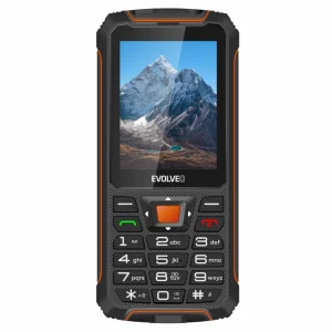 EVOLVEO StrongPhone Z6, IP68 odolný Dual SIM telefon, 2,8"LCD, 4000mAh, Powerbanka, černo-oranžový - obrázek 11
