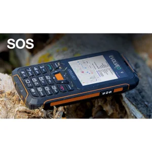 EVOLVEO StrongPhone Z6, IP68 odolný Dual SIM telefon, 2,8"LCD, 4000mAh, Powerbanka, černo-oranžový - obrázek 12