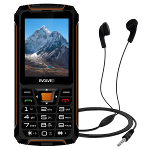EVOLVEO StrongPhone Z6, IP68 odolný Dual SIM telefon, 2,8"LCD, 4000mAh, Powerbanka, černo-oranžový - obrázek 14