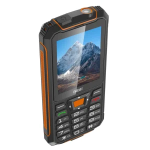 EVOLVEO StrongPhone Z6, IP68 odolný Dual SIM telefon, 2,8"LCD, 4000mAh, Powerbanka, černo-oranžový - obrázek 6