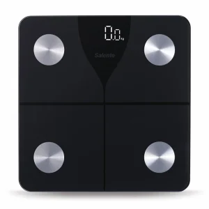 Salente SlimFit, chytrá osobní diagnostická fitness váha, Bluetooth, černá - obrázek 3