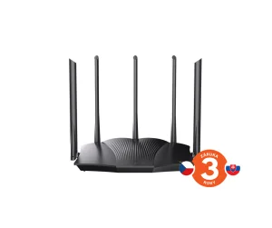Tenda TX12 Pro AX3000 WiFi6 Router, 1x GWAN, 3x GLAN, IPv6, 5x 6dBi, WPA3, Mesh, CZ app - obrázek 2