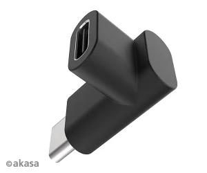 AKASA - 90° USB 3.1 Gen 2 Type-C na Type-C 2 ks - obrázek 2