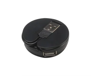 AKASA USB hub 2.0 Connect4C 4-IN-1 - obrázek 2