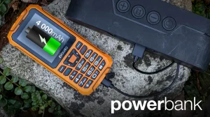 EVOLVEO StrongPhone Z6, IP68 odolný Dual SIM telefon, 2,8"LCD, 4000mAh, Powerbanka,, oranžový - obrázek 13