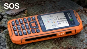 EVOLVEO StrongPhone Z6, IP68 odolný Dual SIM telefon, 2,8"LCD, 4000mAh, Powerbanka,, oranžový - obrázek 4