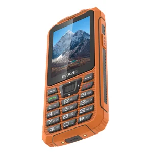 EVOLVEO StrongPhone Z6, IP68 odolný Dual SIM telefon, 2,8"LCD, 4000mAh, Powerbanka,, oranžový - obrázek 8