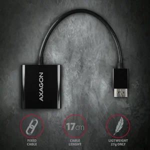 AXAGON RVH-VGN, HDMI -> VGA redukce / adaptér, FullHD, 1920*1200 - obrázek 6