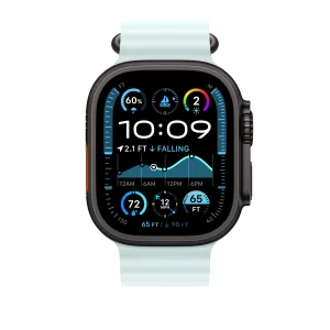 Watch Acc/49/Ice Blue Ocean Band Ext -Black Titan - obrázek 2