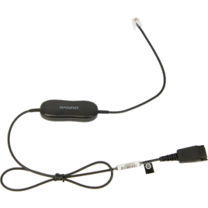 Jabra GN1210 cord, QD-RJ9, 0,8m, straight