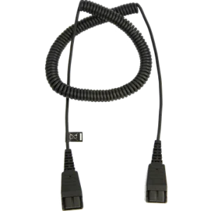 Jabra Extension cord, QD-QD, 0,5-2m, coiled