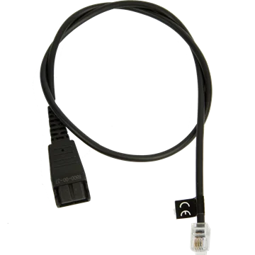 Jabra QD-RJ10, 0,5 m, straight