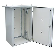 Rack termoizolovaný LC-07 24U 700x600, RAL 7035 s vent. pravá bočnice