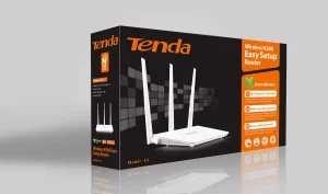 Tenda F3 (F303) WiFi N Router 802.11 b/g/n, 300 Mbps, WISP, Universal Repeater, 3x 5 dBi antény - obrázek 3