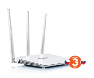 Tenda F3 (F303) WiFi N Router 802.11 b/g/n, 300 Mbps, WISP, Universal Repeater, 3x 5 dBi antény - obrázek 4